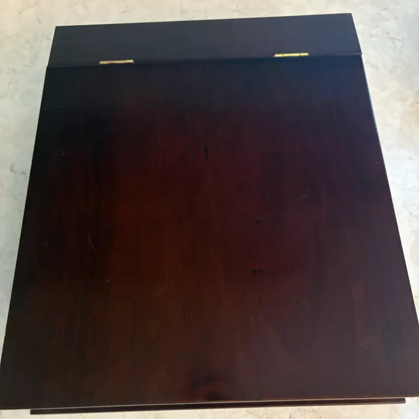 Vintage Bombay Company Solid Cherry Wood Vintage Lap Writing Desk