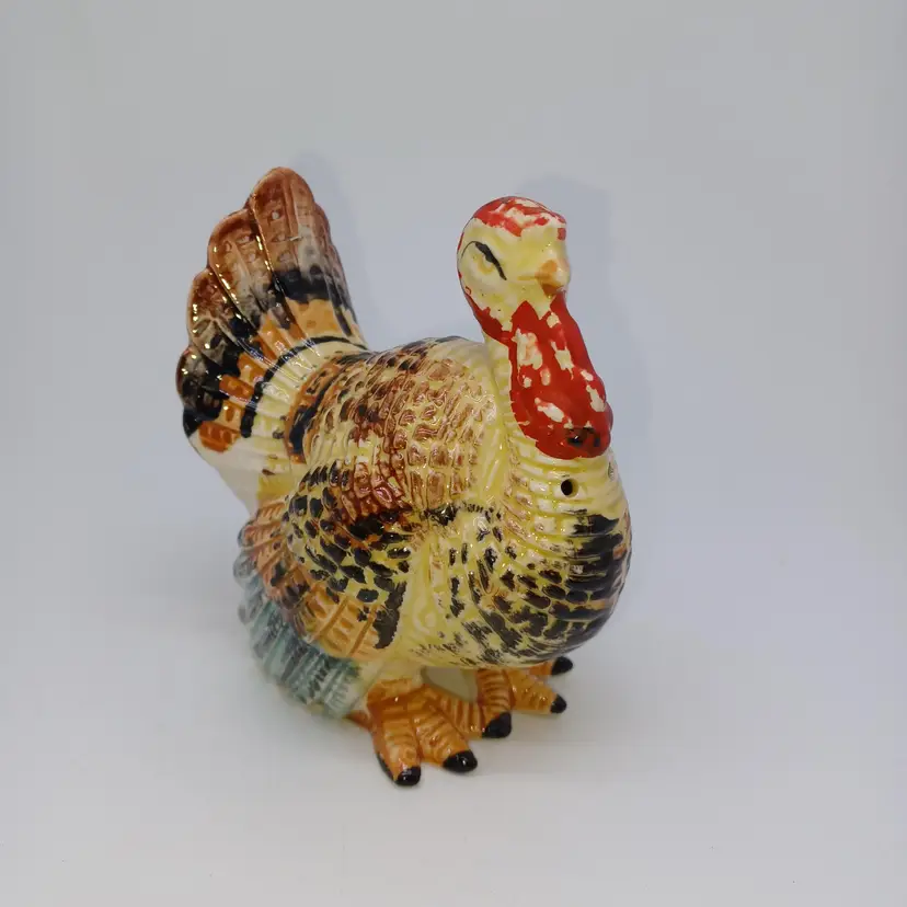 Vintage Tom Gobbler Turkey Salt Shaker Circa 1950s