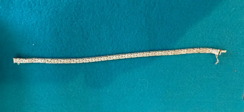 Vintage 1980’s Italian 925 Sterling Bracelet