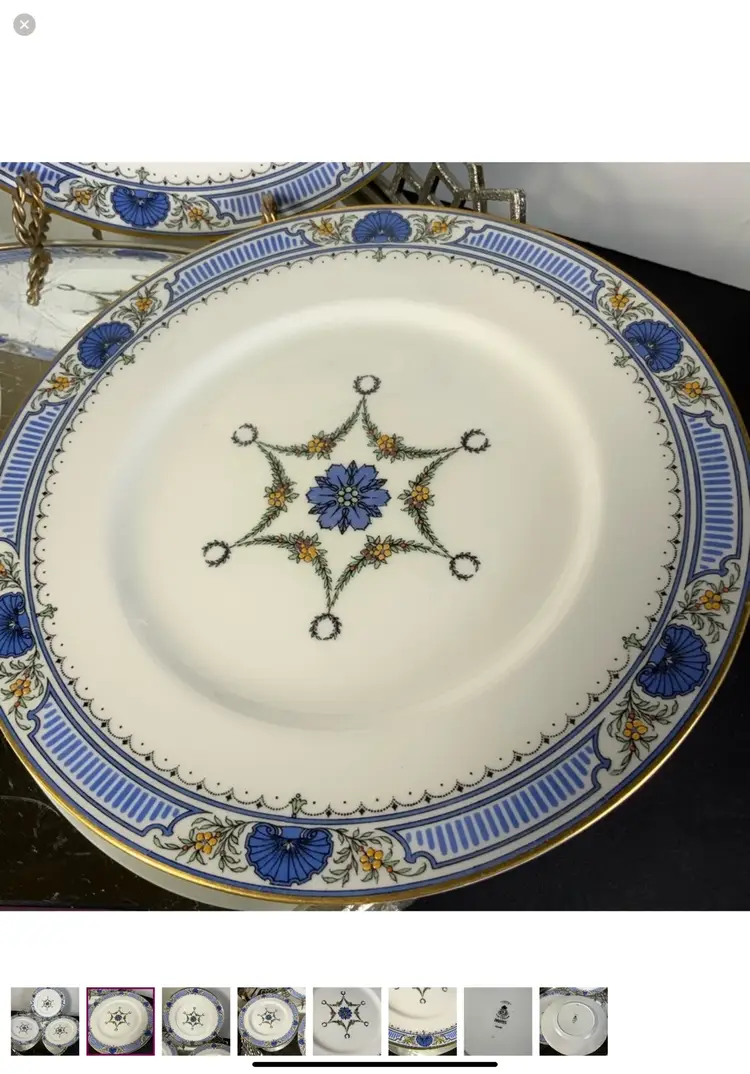 Royal Worgester Dinner Plates England Set 3