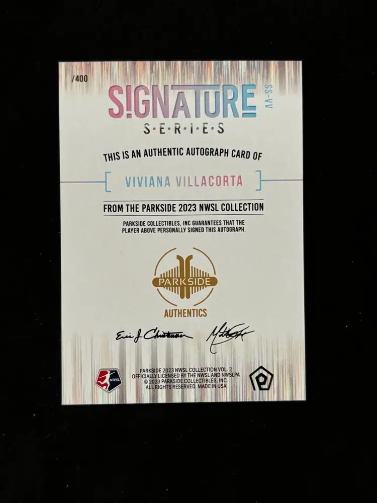 Viviana Villacorta - 2023 Parkside  NWSL Signature Series