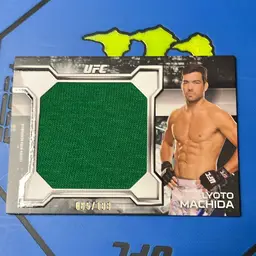 Lyoto Machida 2016 UFC KNOCKOUT GREEN JUMBO PATCH /188