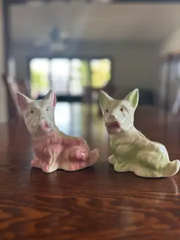 Vintage Scottie Dog Planters