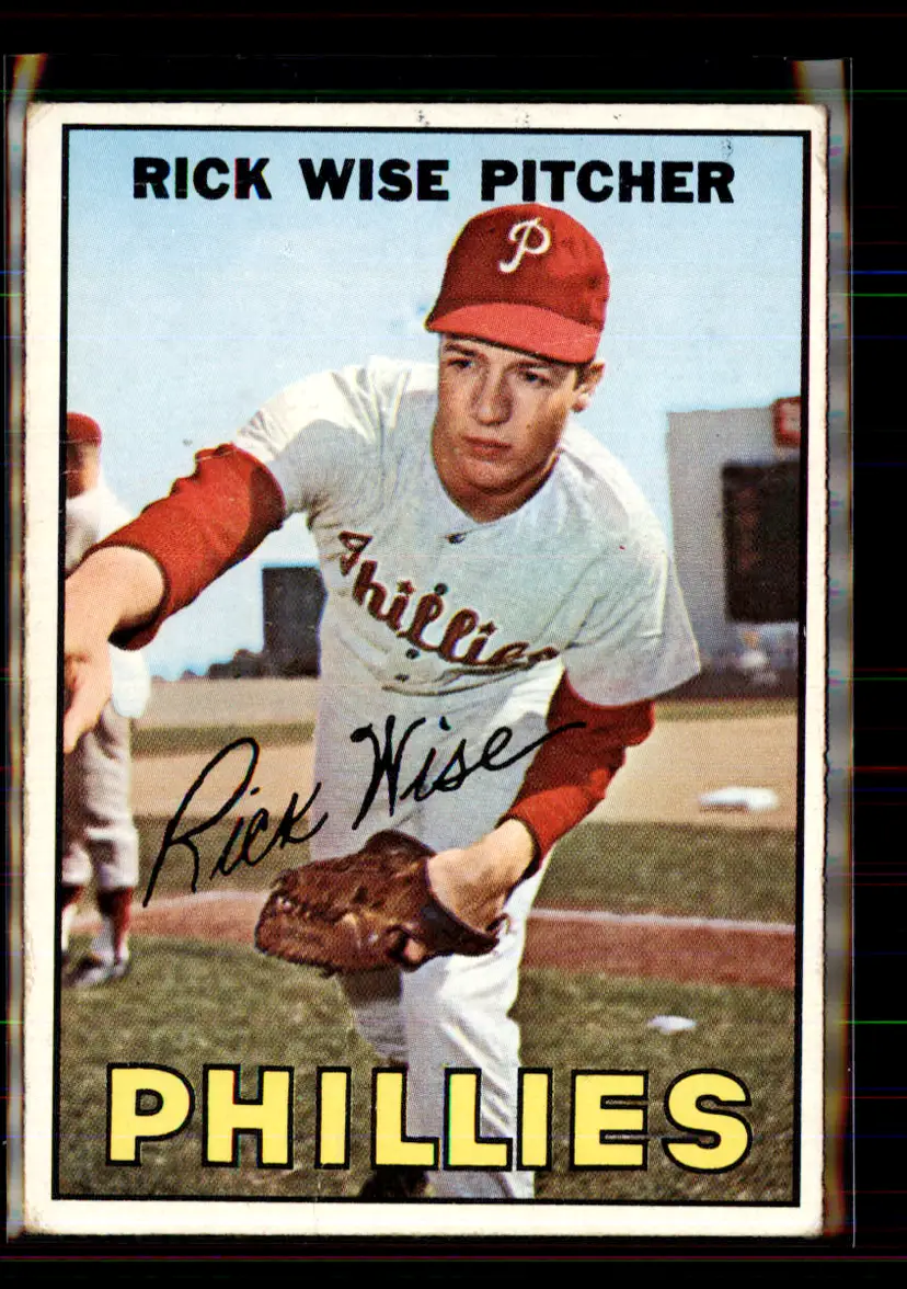 Rick Wise 1967 Topps #37 - (144) - Philadelphia Phillies