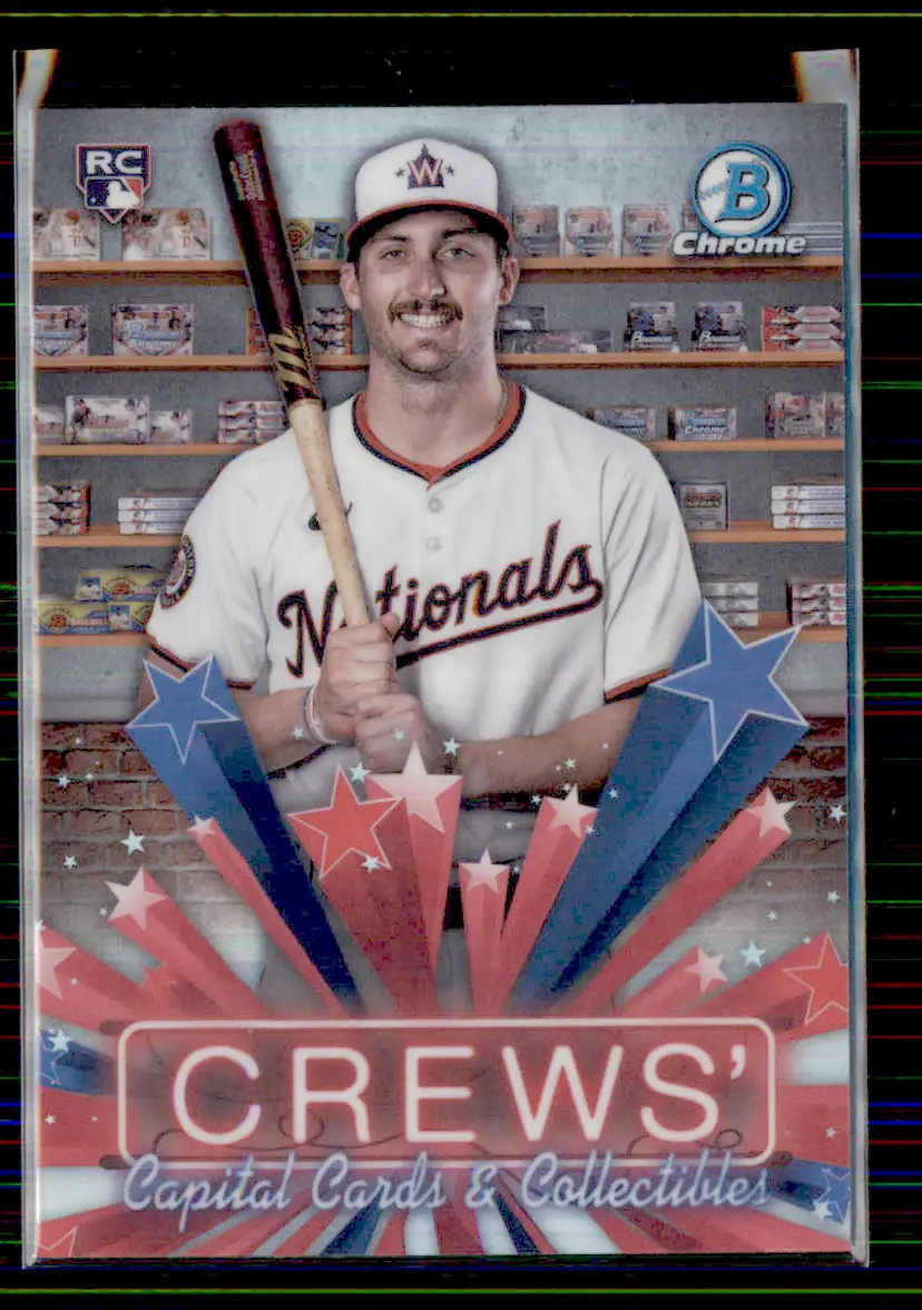 Dylan Crews 2025 Bowman Chrome Hobby Stars #HS-12 - Washington Nationals - (130-2)
