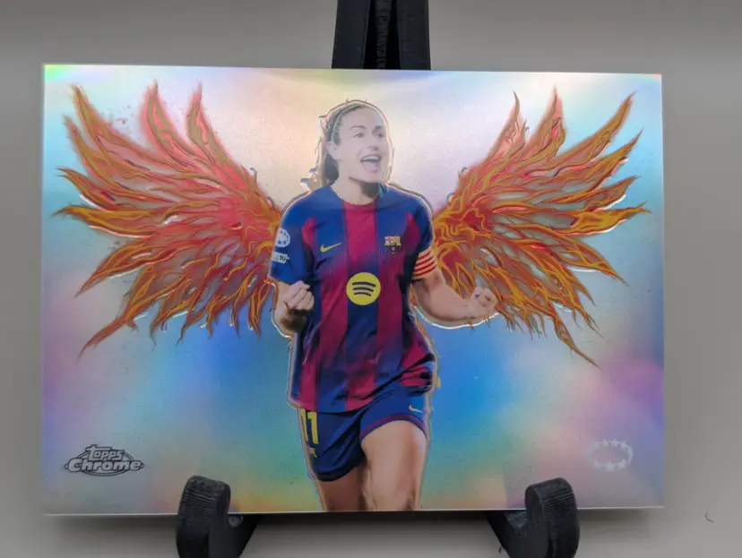 Alexia Putellas 2025-26 Topps Chrome UEFA Women's Champions League Arise - (135) - FC Barcelona
