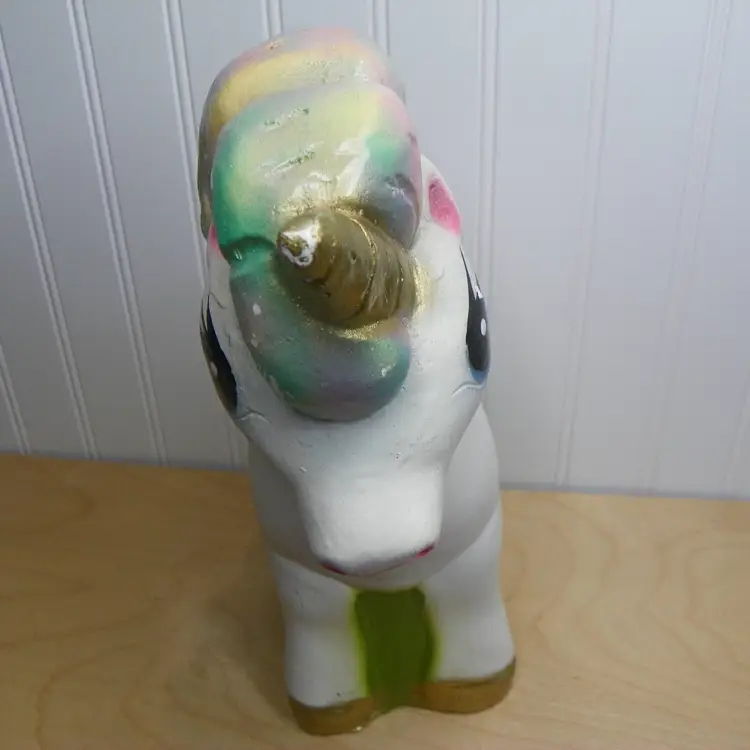 Vintage Ceramic Unicorn Bank