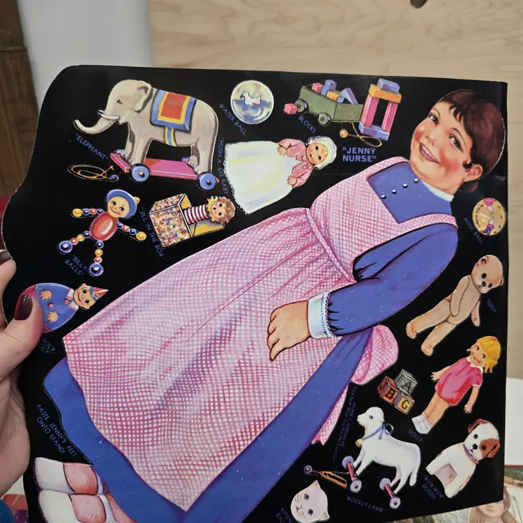 Queen Holden Baby Ann Paper Dolls Uncut 1985