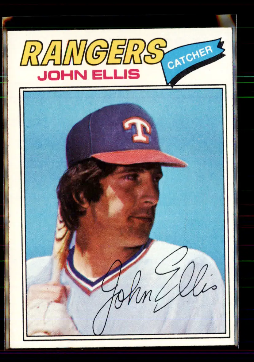 John Ellis 1977 Topps #36 - (144) - Texas Rangers