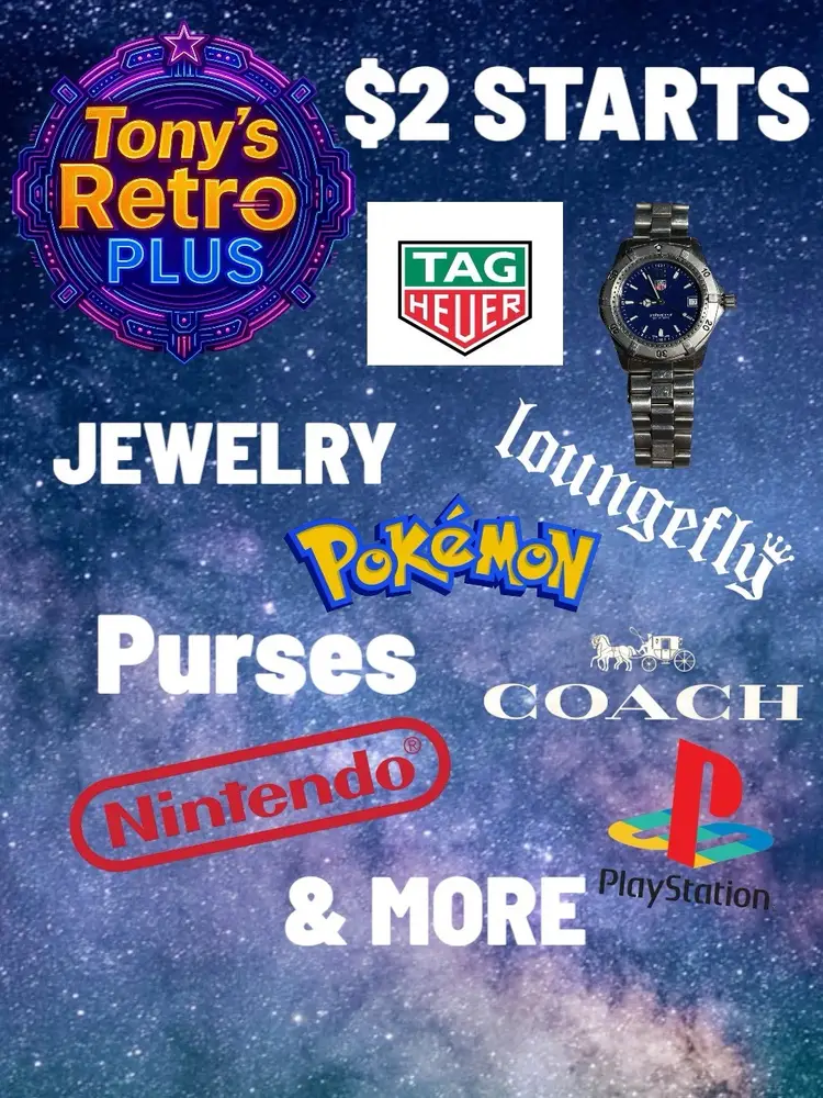 Tag Heuer Games Consoles Purses Jewelry Pokemon