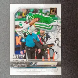 Saquon Barkley 2025 Donruss Panini Instant "Backward Hurdle" Eagles