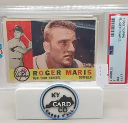 ROGER MARIS 1960 Topps PSA 1