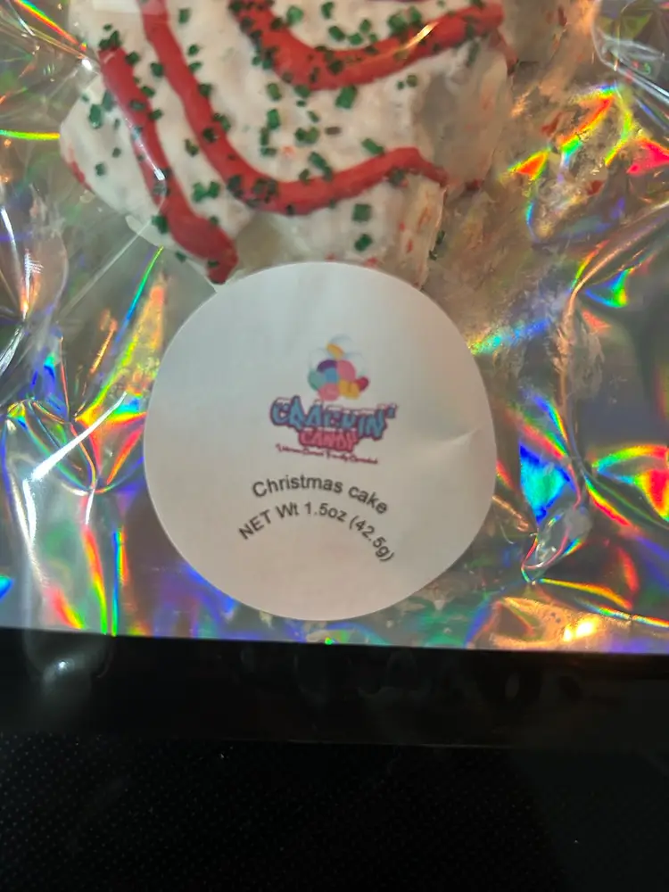 Christmas Tree Cake - Freeze Dried