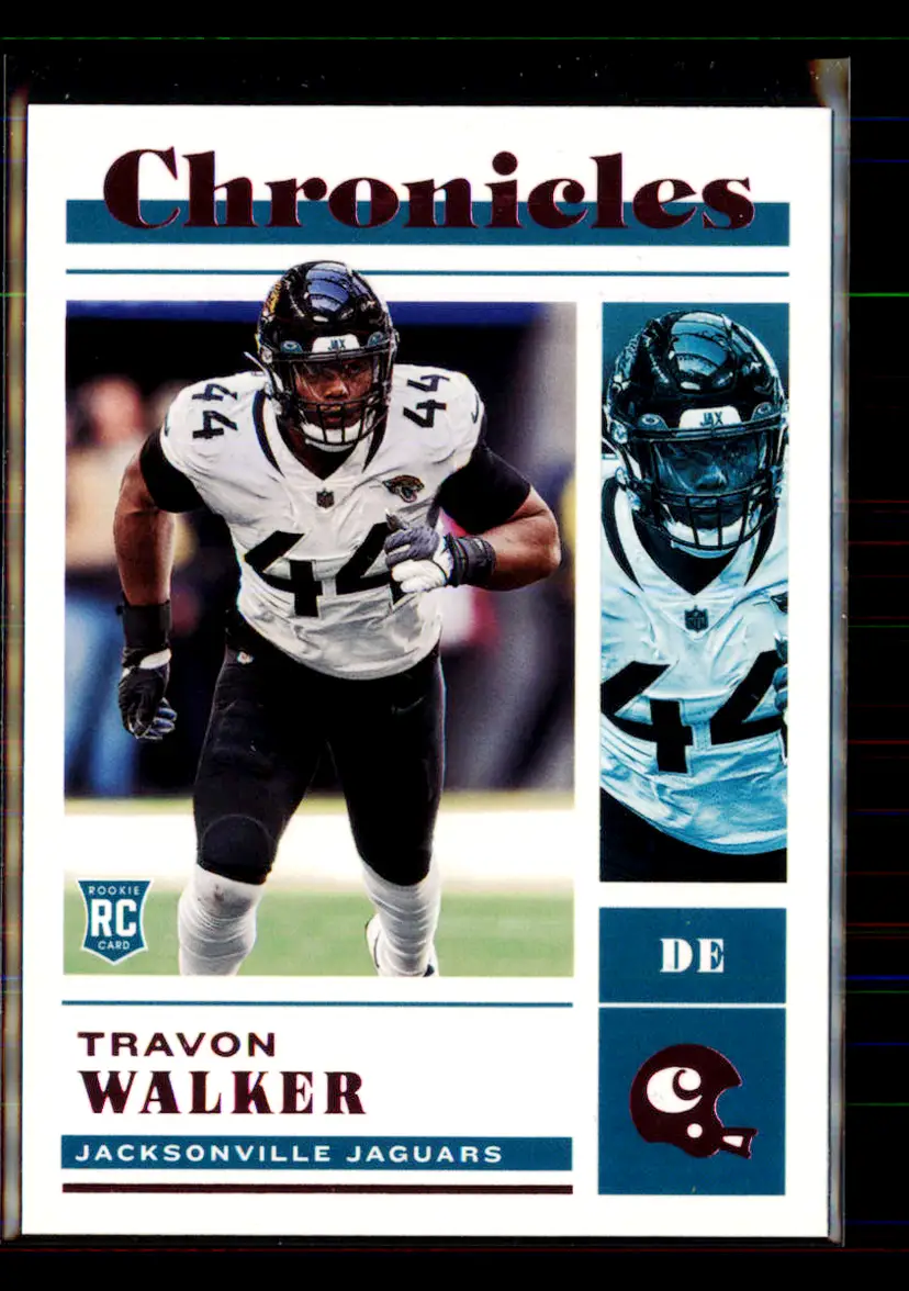 Travon Walker 2022 Panini Chronicles Pink #49 - (113) - Jacksonville Jaguars