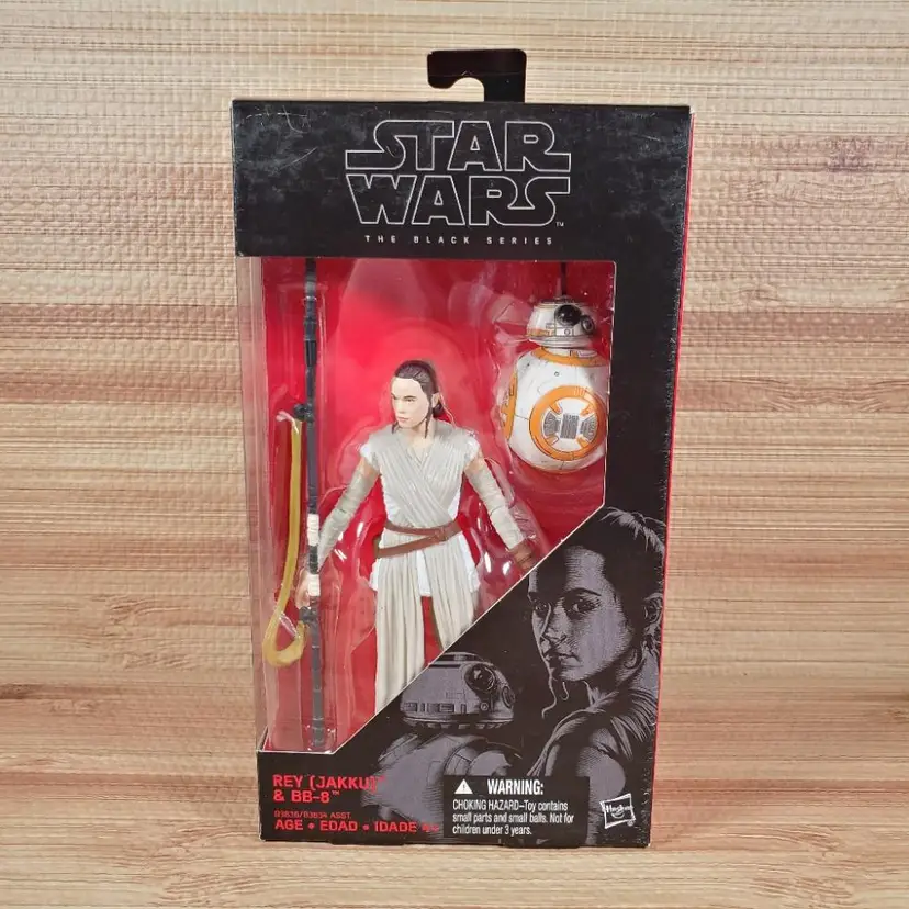Star Wars Black Series Rey (Jakku) & BB-8 2015 Hasbro