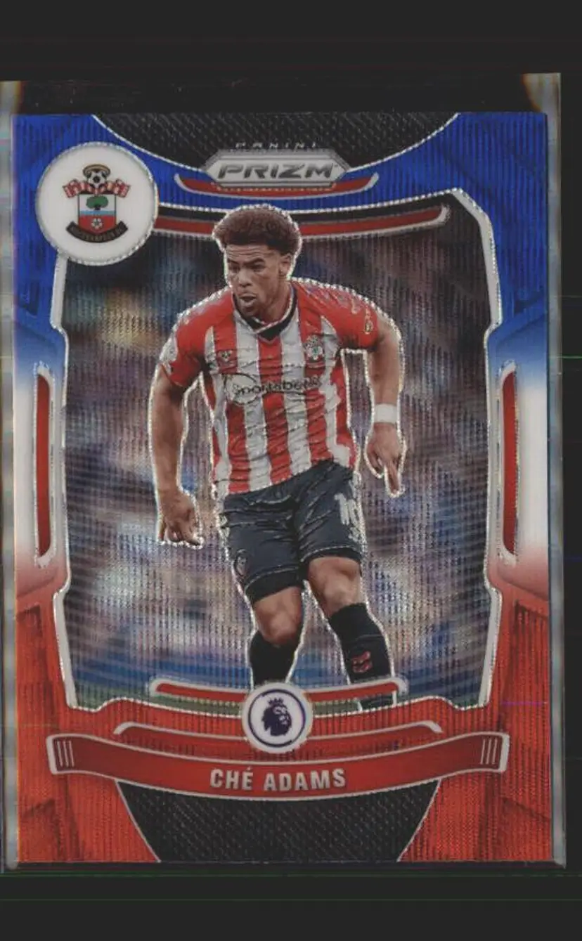 2021-22 Prizm EPL #119 Che Adams Prizms Red White and Blue - ( 138 ) - Southampton