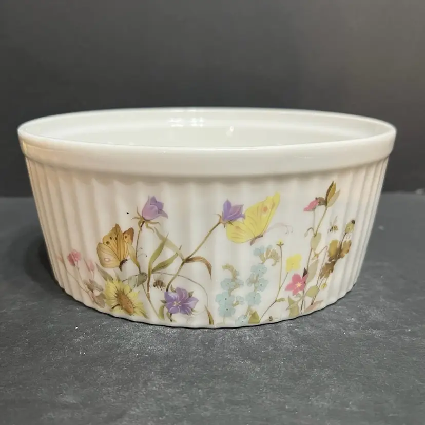 MARKDOWN! 1975 Fine China by Enesco Nature Garden Society ~3β x 7.5 diameter
