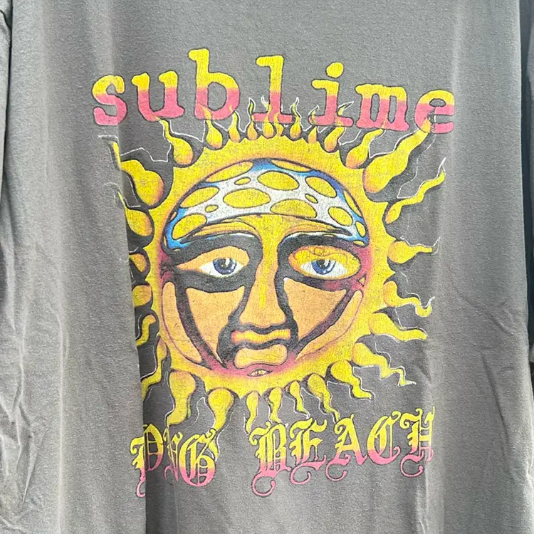 Sublime Gray Fashion T-Shirt.