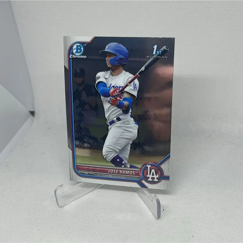 2022 Bowman Chrome Prospects 1st Jose Ramos Los Angeles Dodgers 