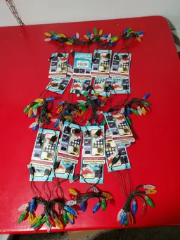 16 Light Up Christmas Charging Cords for Apple Products