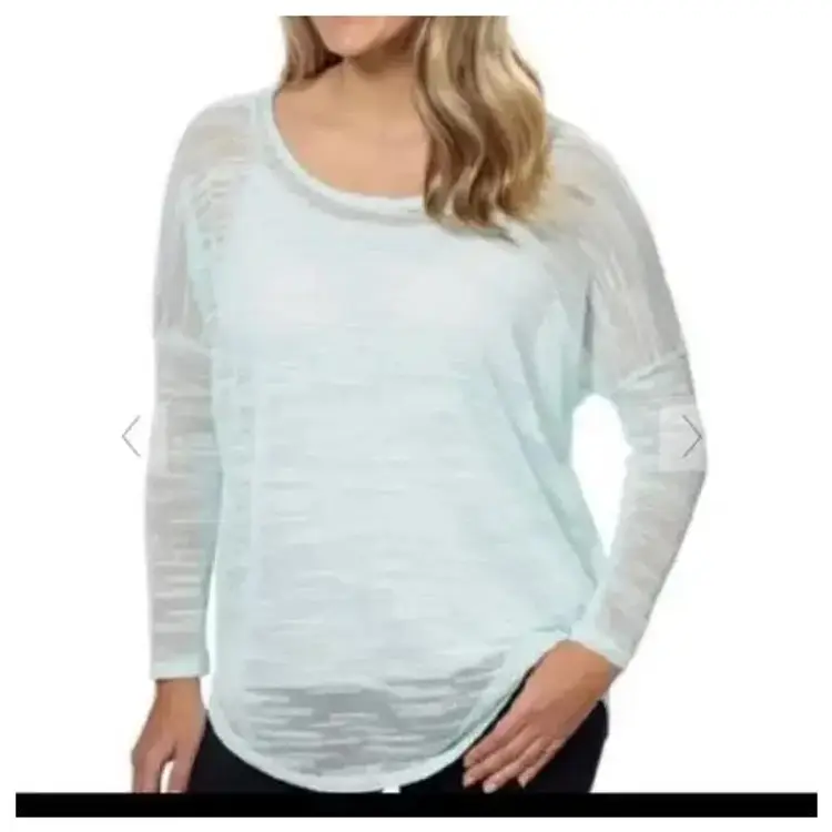 Olive & Oak Sheer Dolman Sweater