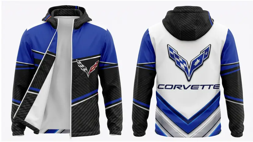 Corvette Performance Lightweight Jacket | Racing-Inspired Windbreaker