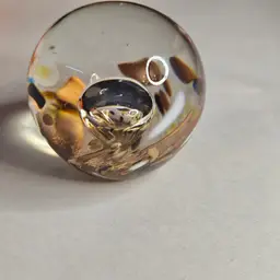 Fantastic Art Glass Paperweight Signed