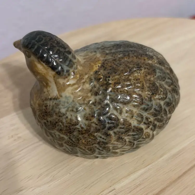 Vintage Quail Figurine