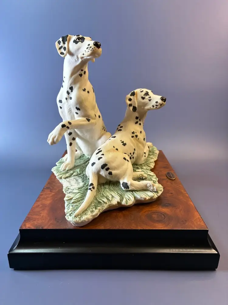 Giuseppe Armani Florence Pair Of Dalmatians Figurine