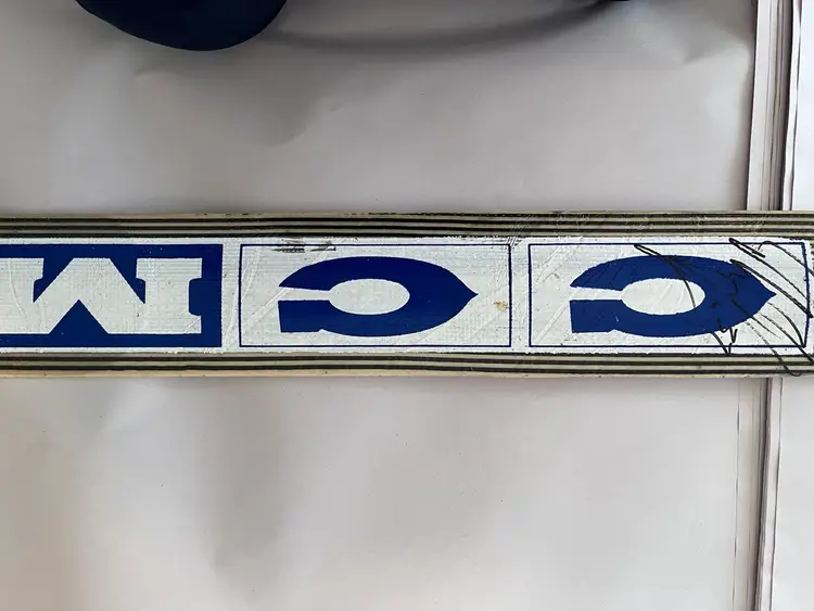 Washington Capitals Goalie Olaf Kolzig Game Signed Hockey Stick