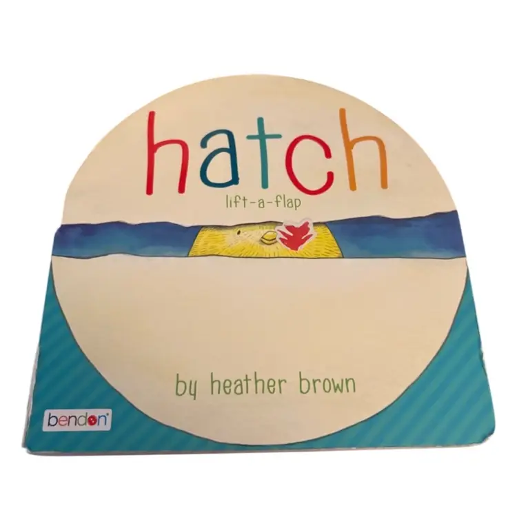 2 Children’s Board Books 
There’s A Wocket In My Pocket 
And Hatch (lift a flap)