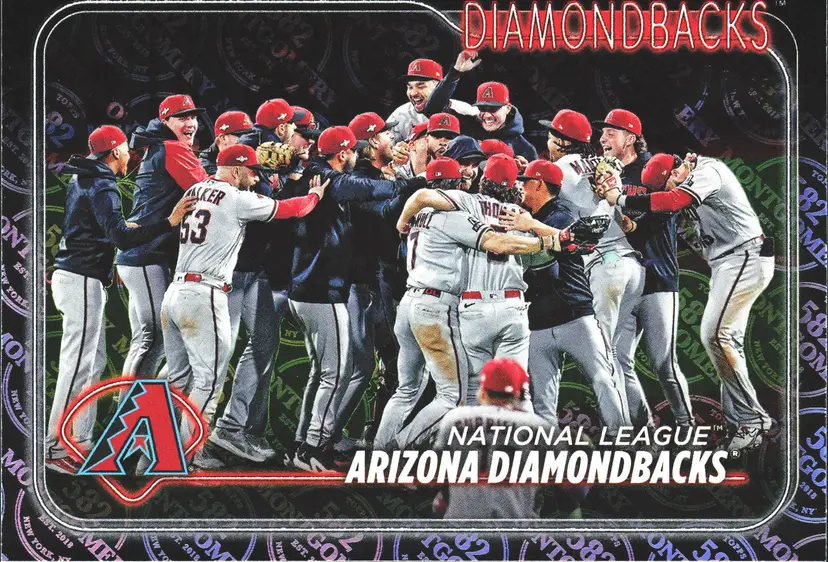Arizona Diamondbacks - 2024 Topps 582 Montgomery Club Foil - Pick Your Card