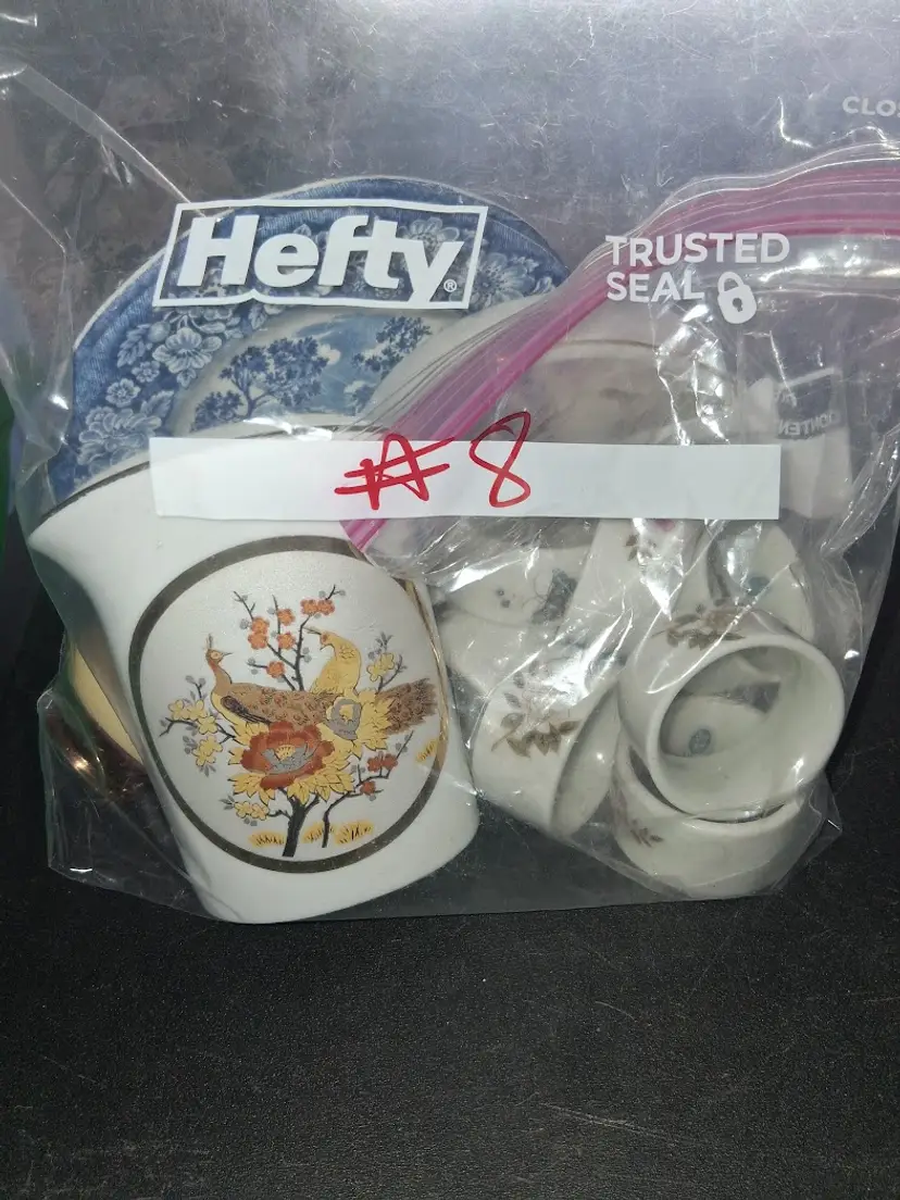 GRAB BAG #8 MIXED PORCELAIN/CHINA