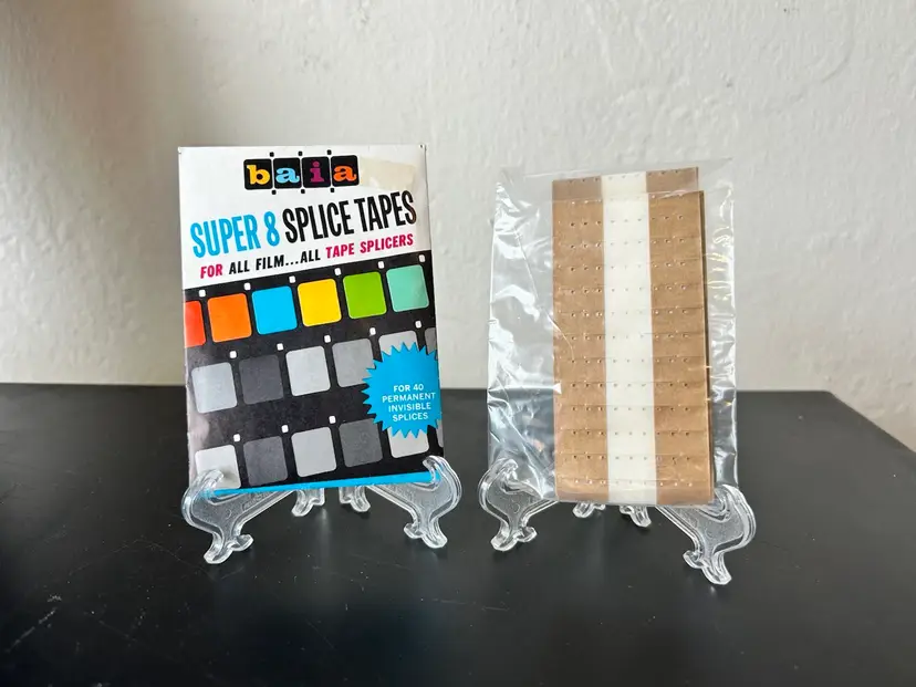 Vtg Baia Super 8 Splice Tapes