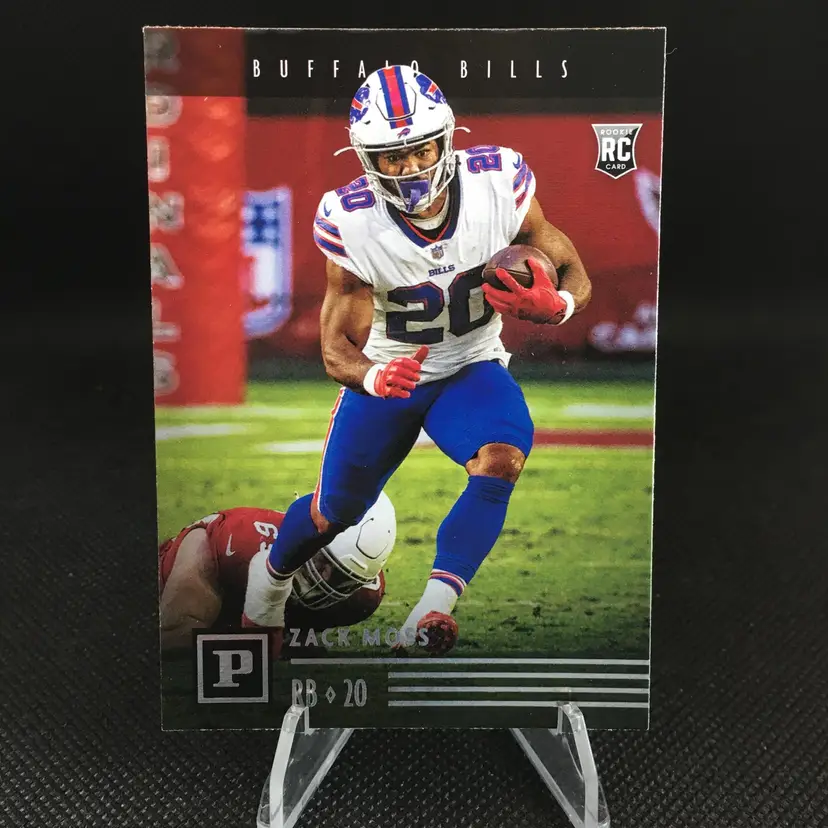 Zack Moss 2020 Chronicles Panini Rookie (RC) #PA-26 - Buffalo Bills