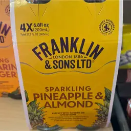 Franklin & Sons LTD Sparkling Pineapple & Almond Mixer