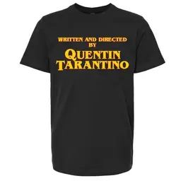 X-Large - Written & Directed by Quentin Tarantino T-Shirt