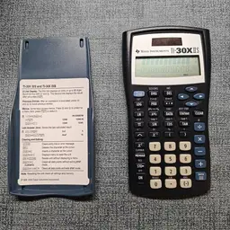 Texas Instruments TI-30X IIS Fundamental Scientific Calculator - Blue