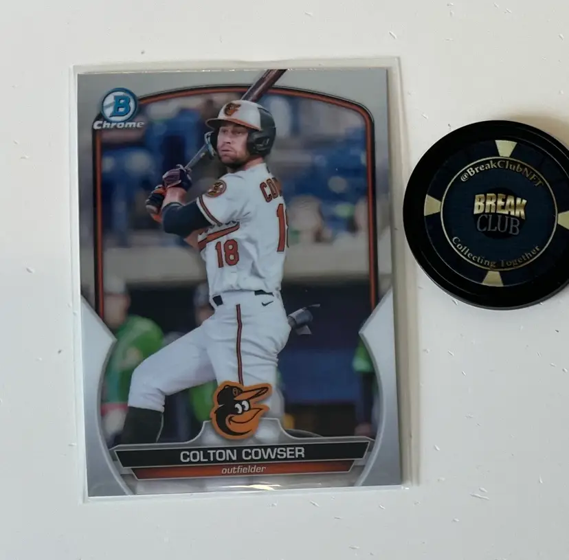 Colton Cowser Bowman Chrome Baltimore Orioles