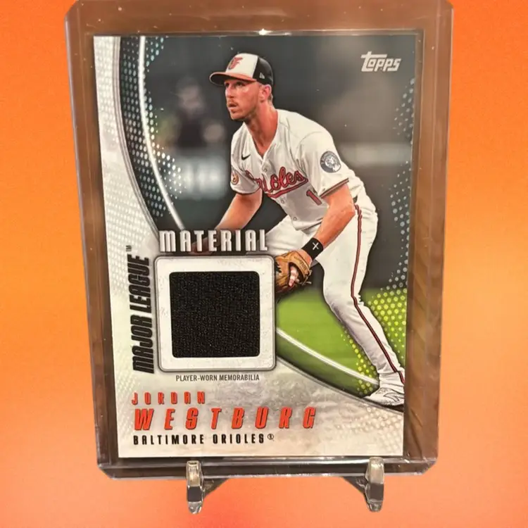 Jordan Westburg 2025 Topps Major League Material Relic