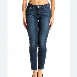 045 Lucky Brand Size 12 / 31 Dark Wash Ankle