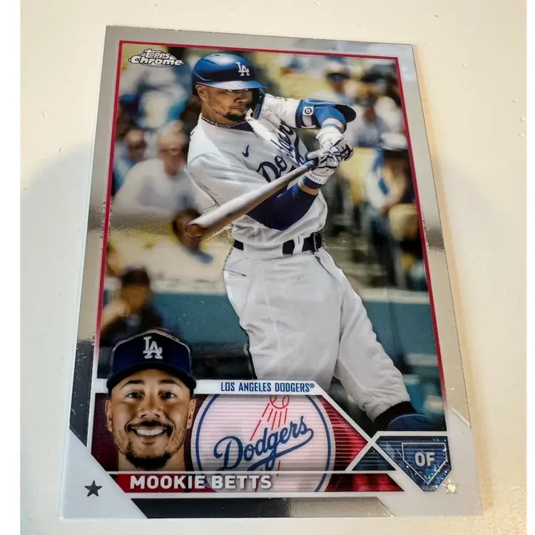 Mookie Betts Topps Chrome Los Angeles Dodgers
