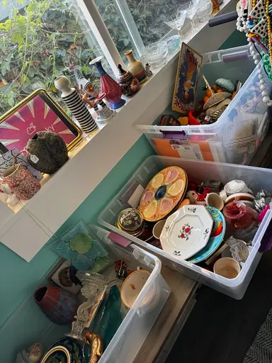 Shop My Bins On The Table W/ MoonSkyVintage 