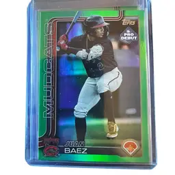 Juan Baez 2025 Topps Pro Debut Green Refactor 51/99