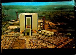John F Kennedy Space Center NASA Postcard 1973