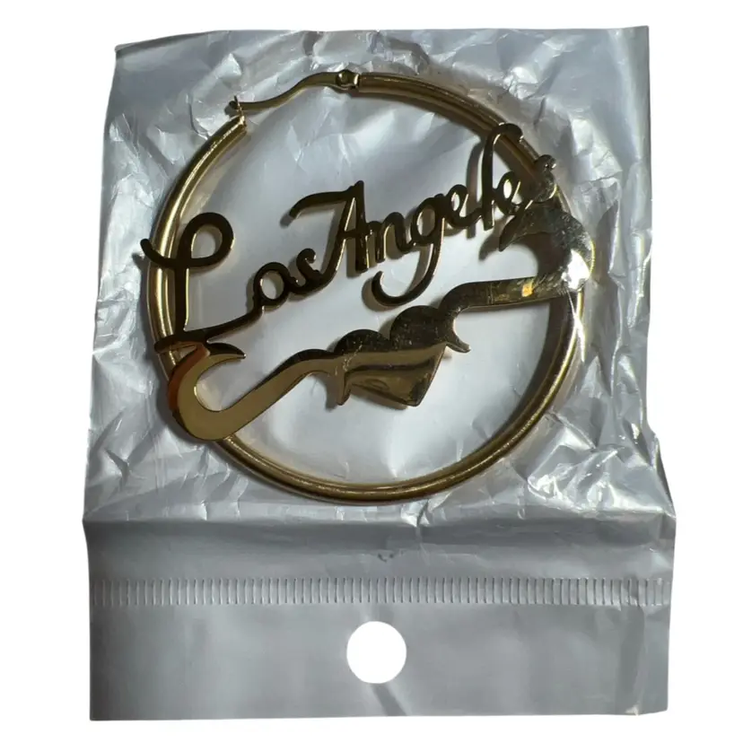 Los Angeles Hoop Earrings