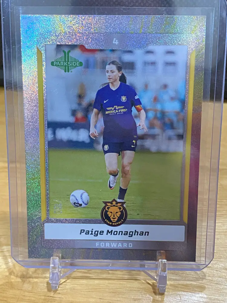 2025 Parkside NWSL Shimmer/100 - Pick Your Player