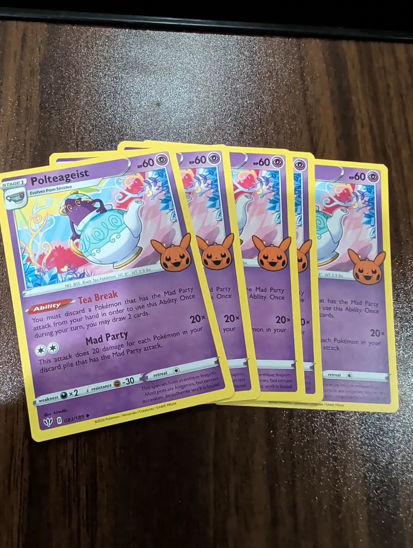 #01 Polteageist custom 3d art card