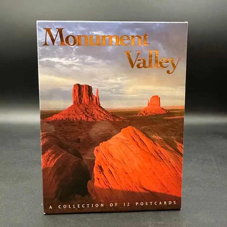 Monument Valley Continental Size Photo Postcard Collection, Set Of 12, Like New Condition