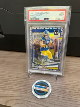 Cooper Kupp 2023 Donruss Optic Stars PSA 9